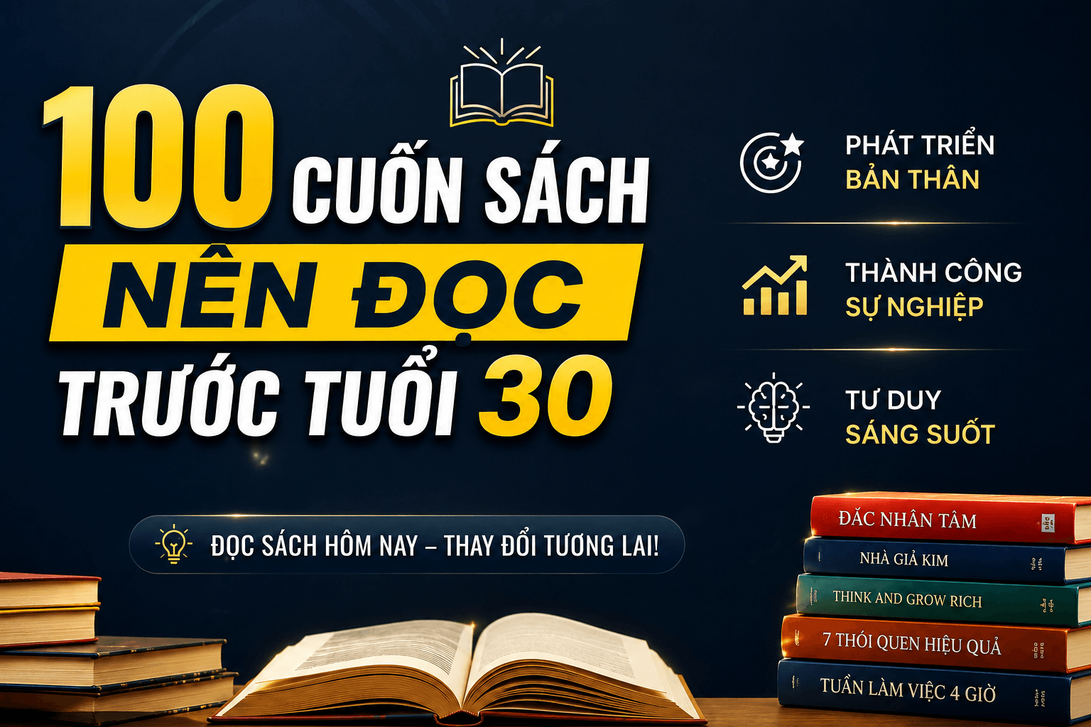 100 Cuốn Sách Nên Đọc Trước Tuổi 30